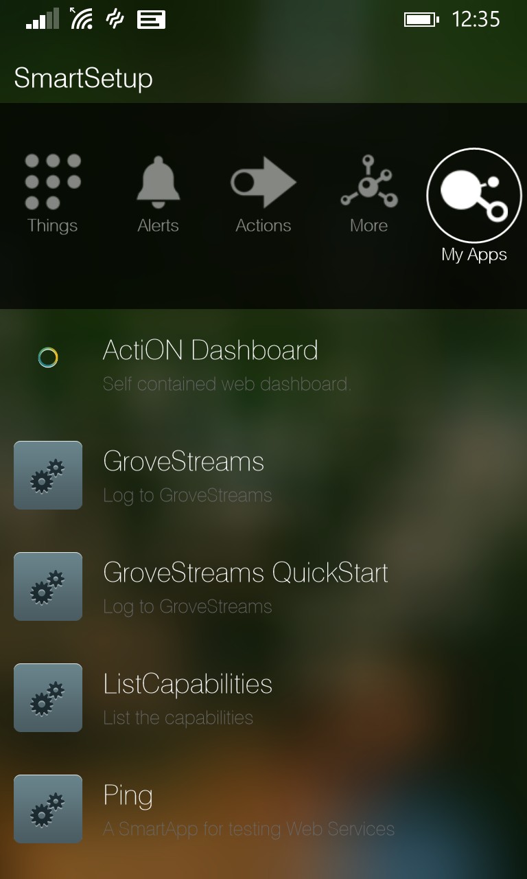 GroveStreams - SmartThings