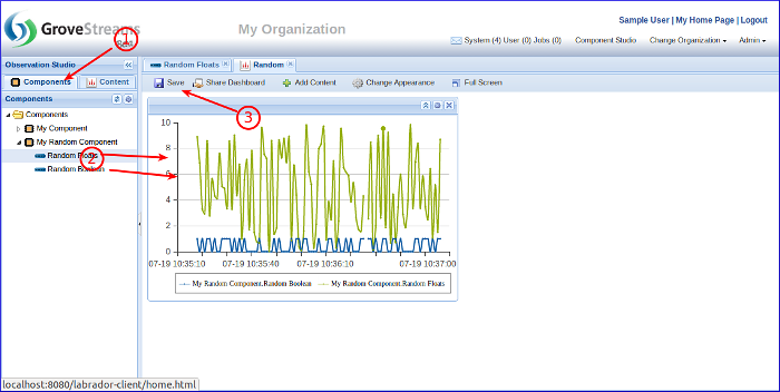 Add Streams to Dashboard Add Streams to Dashboard